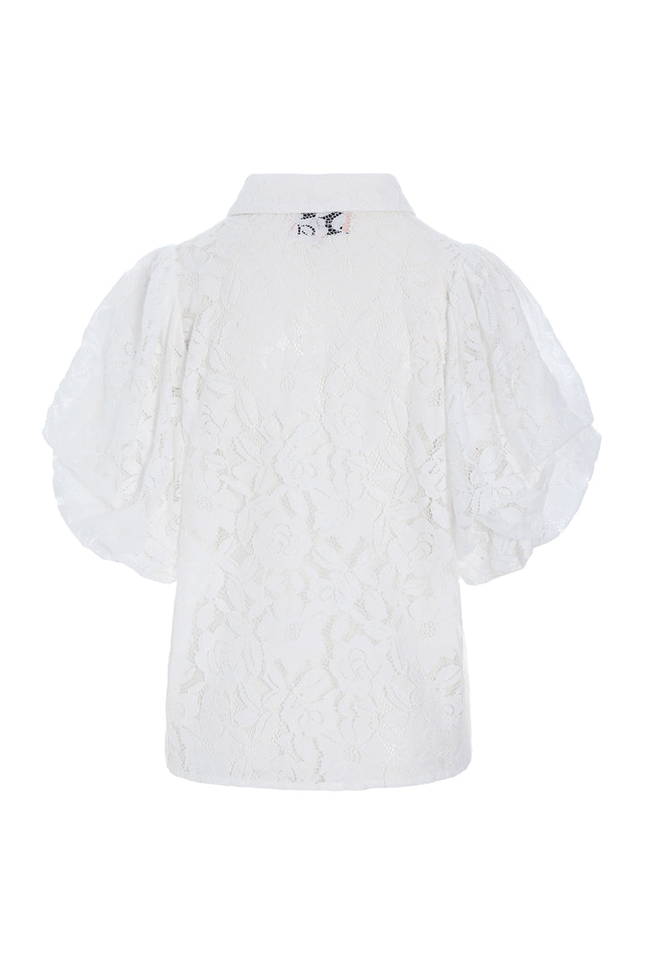 HUNKØN Bello Shirt Shirts White