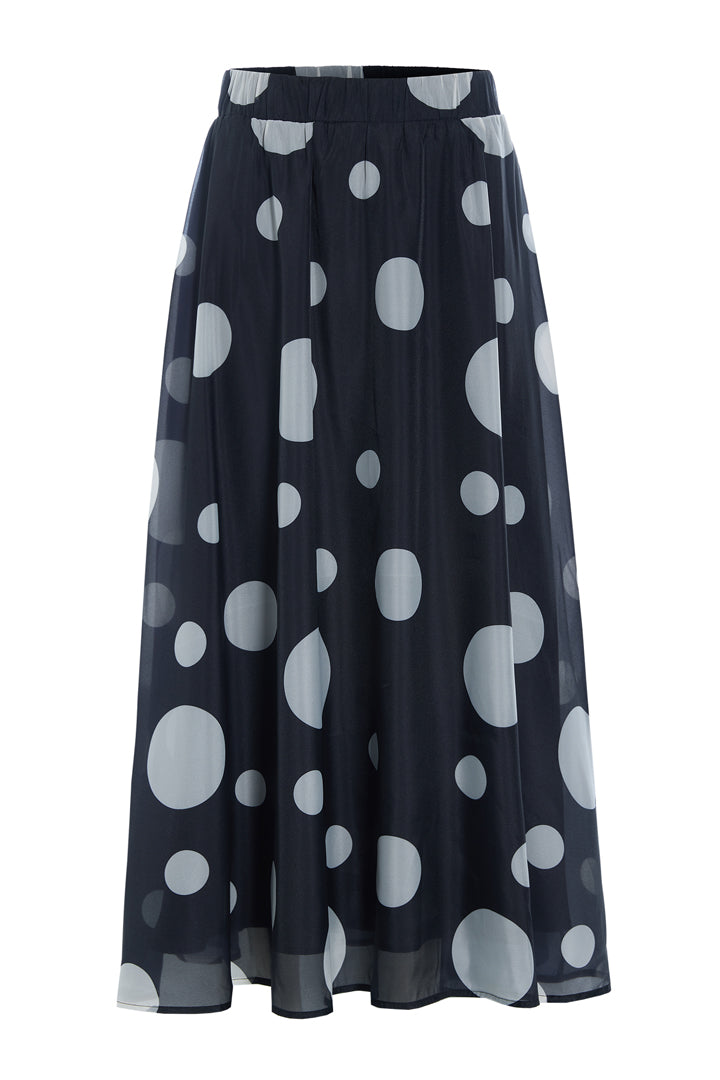 HUNKØN Blair Long Skirt Skirts Black