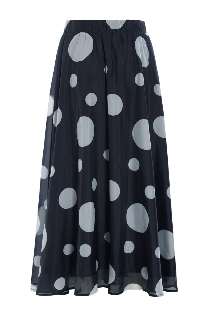 HUNKØN Blair Long Skirt Skirts Black