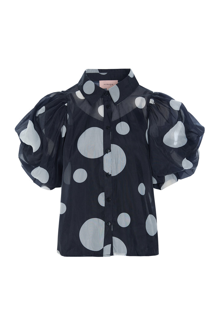 HUNKØN Blair Shirt Shirts Black