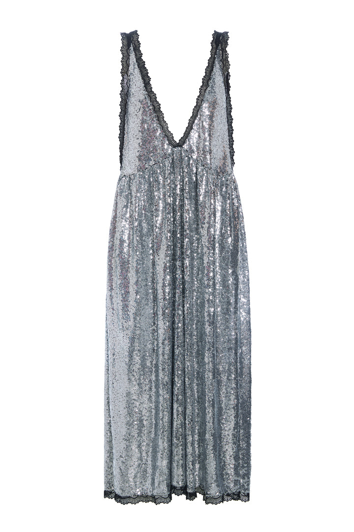 HUNKØN Bodil Dress Dresses Grey