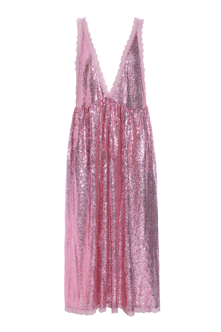 HUNKØN Bodil Dress Dresses Pink