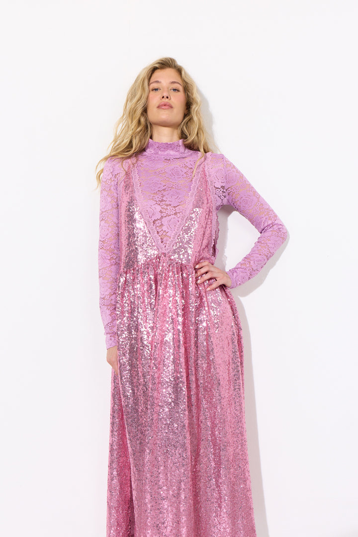 HUNKØN Bodil Dress Dresses Pink