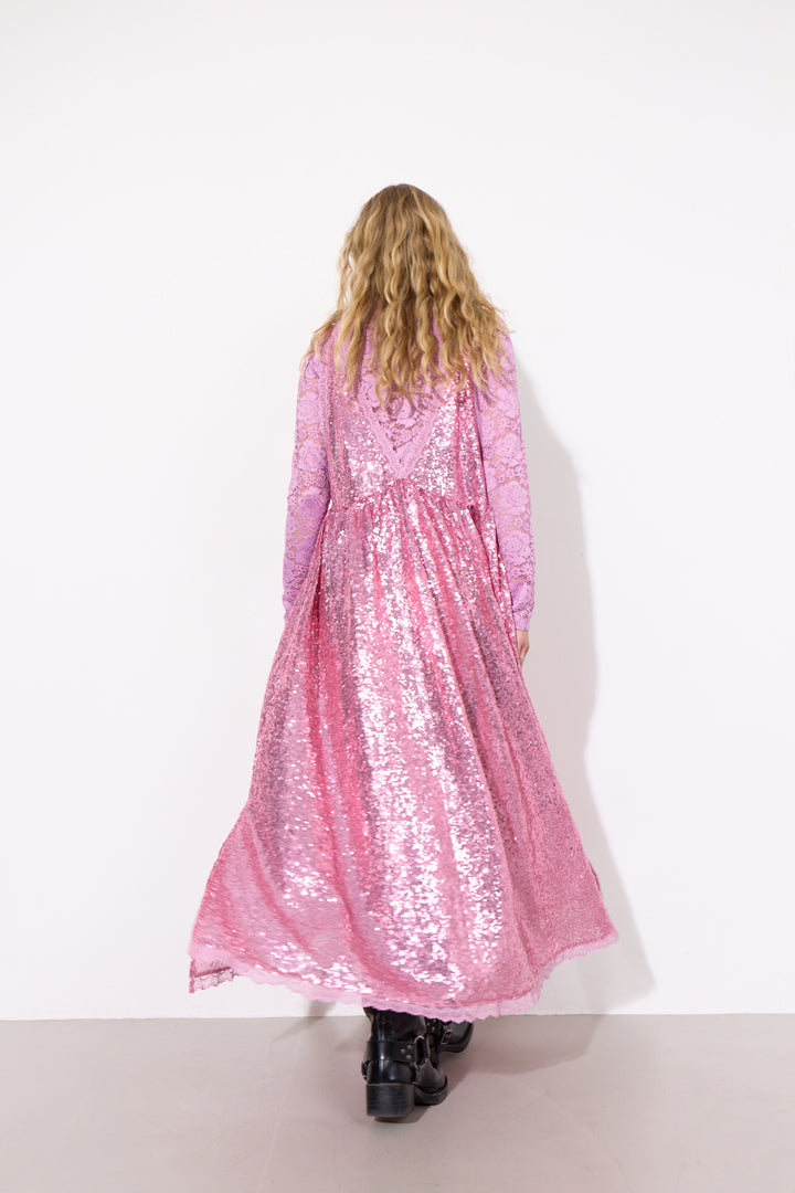 HUNKØN Bodil Dress Dresses Pink