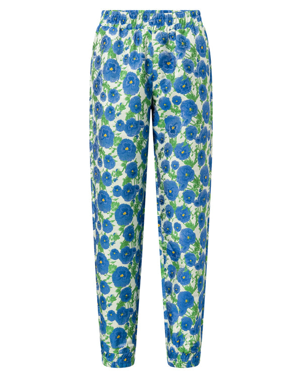 HUNKØN Bonnie Sweatpants Pants Blue Floral