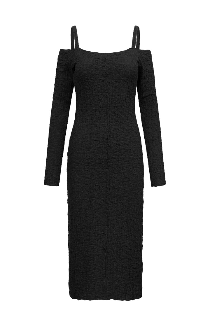 HUNKØN Brenda Dress Dresses Black