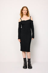 HUNKØN Brenda Dress Dresses Black