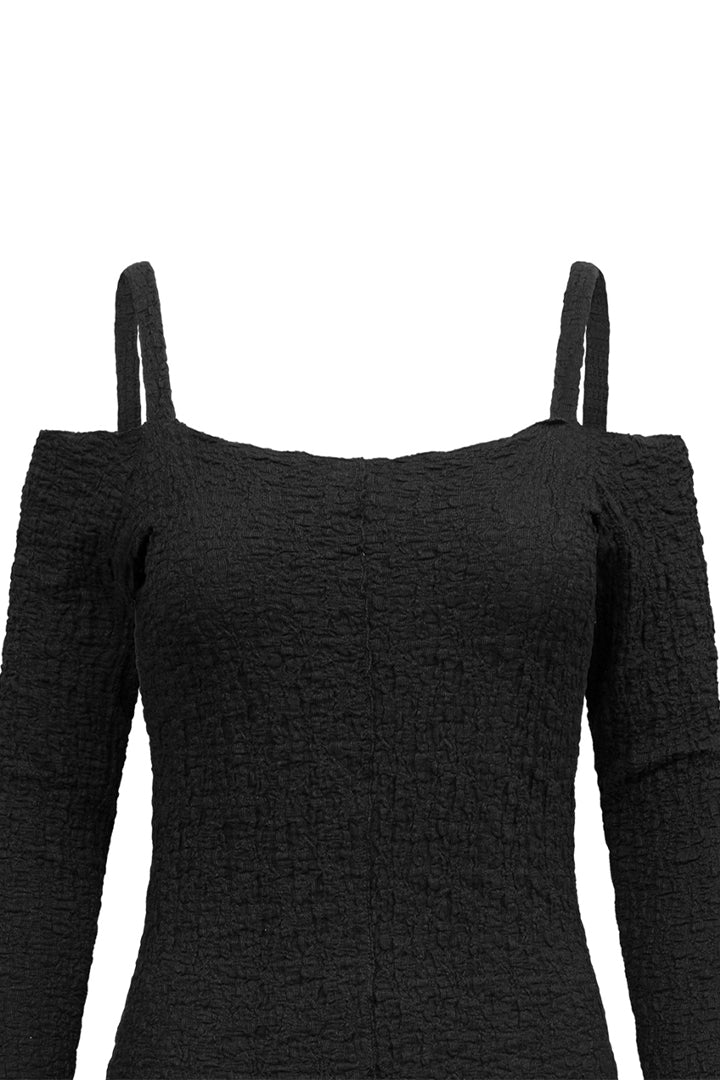 HUNKØN Brenda Dress Dresses Black