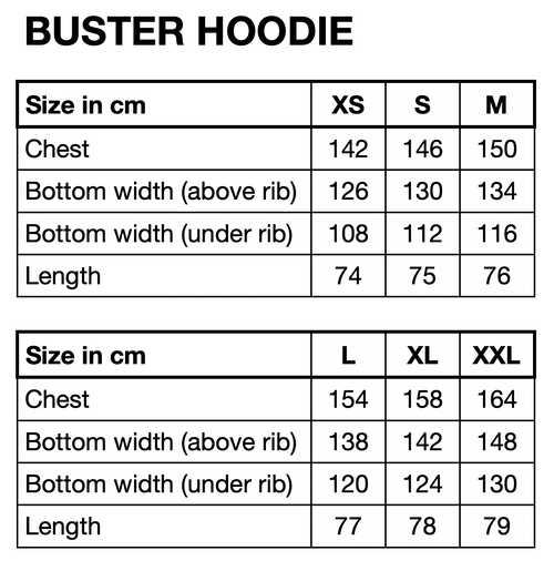 HUNKØN Buster Hoodie Sweatshirts Grey