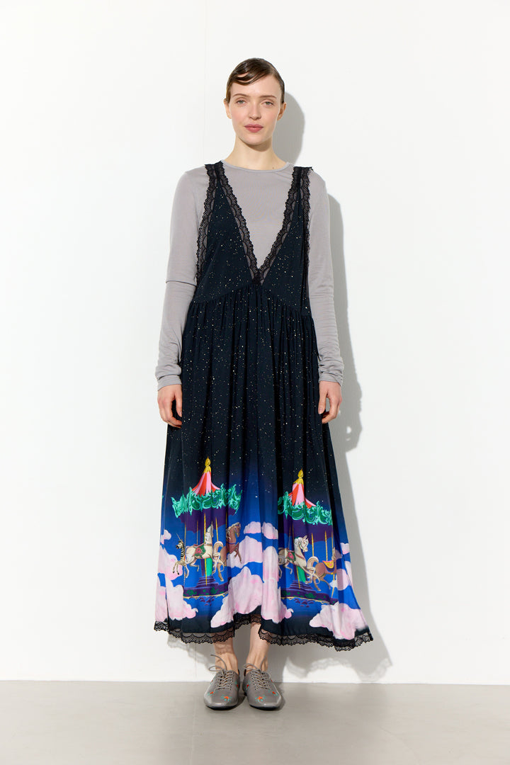 HUNKØN Calista Dress Dresses Dream Fairground Art Print