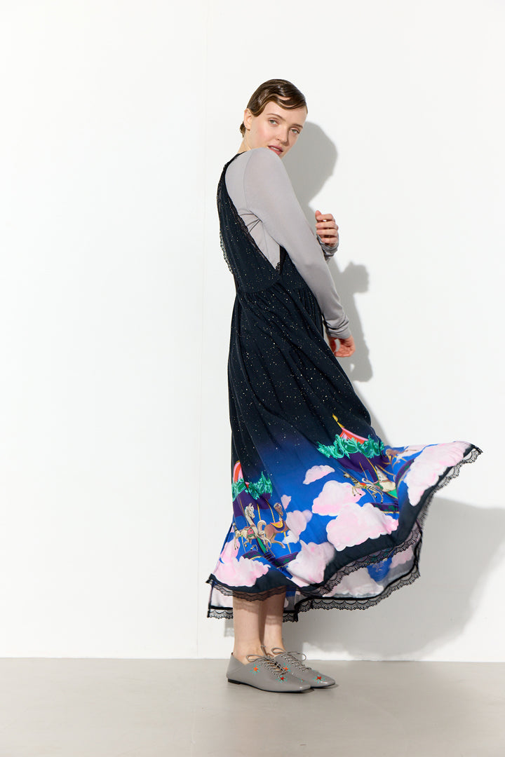 HUNKØN Calista Dress Dresses Dream Fairground Art Print