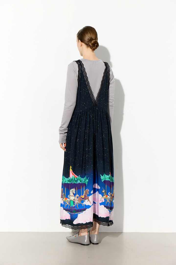 HUNKØN Calista Dress Dresses Dream Fairground Art Print