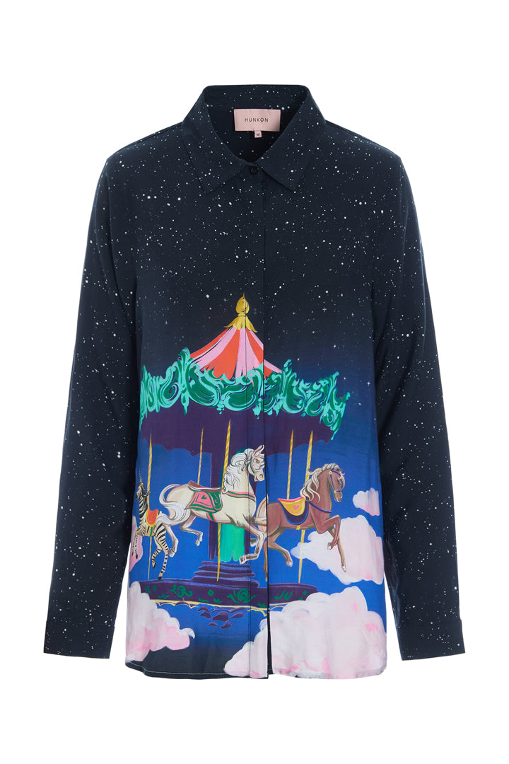 HUNKØN Calista Shirt Shirts Dream Fairground Art Print