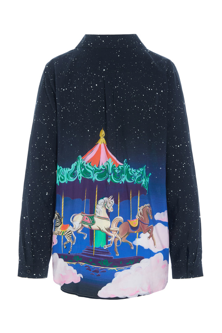 HUNKØN Calista Shirt Shirts Dream Fairground Art Print