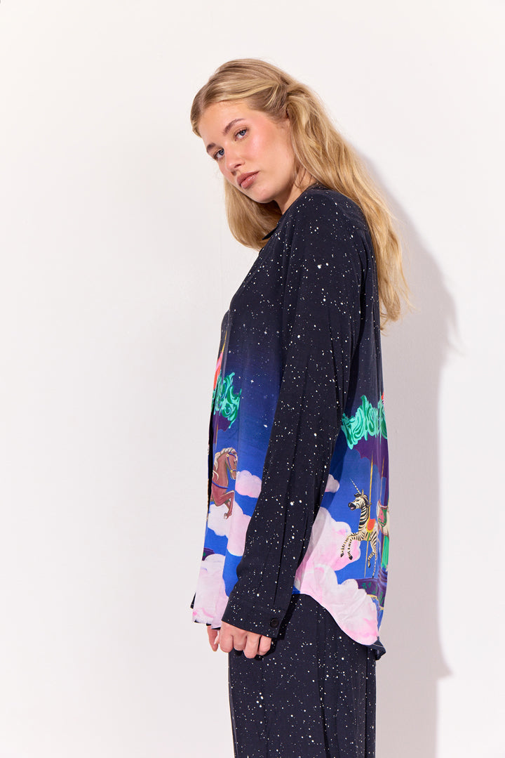 HUNKØN Calista Shirt Shirts Dream Fairground Art Print