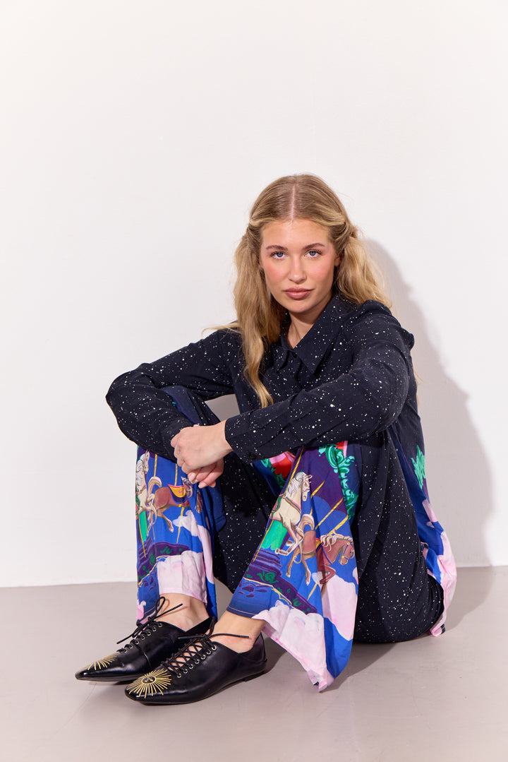 HUNKØN Calista Trousers Trousers Dream Fairground Art Print