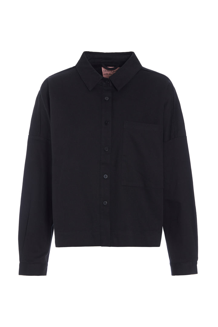 HUNKØN Camden Shirt Shirts Black