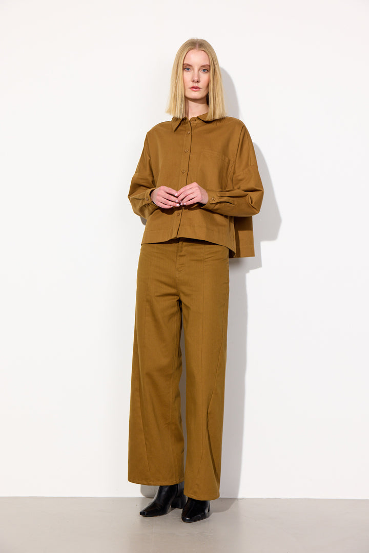 HUNKØN Camden Shirt Shirts Brown
