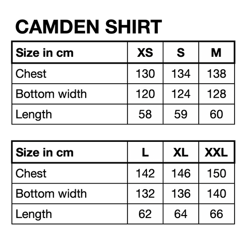 HUNKØN Camden Shirt Shirts Cream