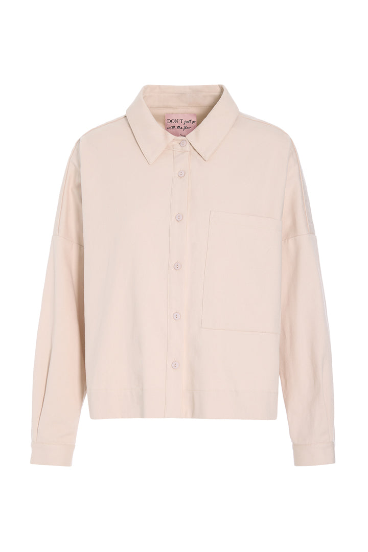 HUNKØN Camden Shirt Shirts Cream