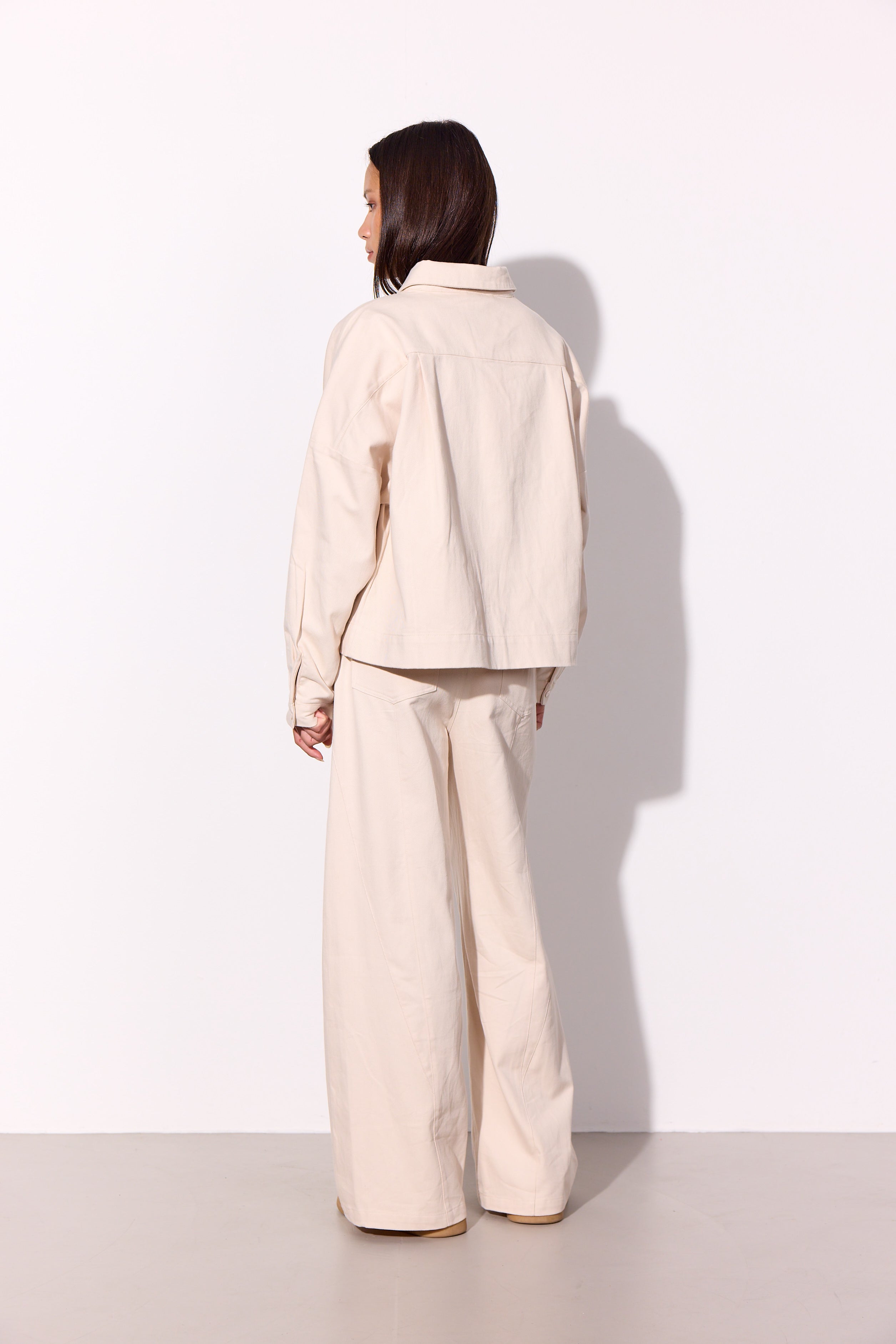 HUNKØN Camden Shirt Shirts Cream