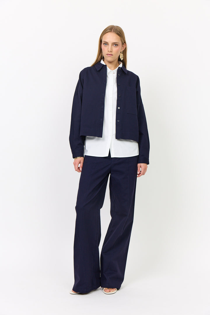 HUNKØN Camden Shirt Shirts Navy