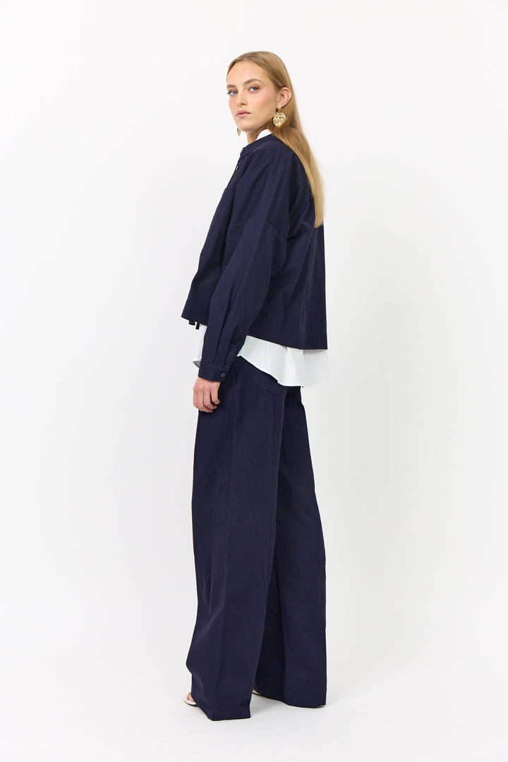 HUNKØN Camden Shirt Shirts Navy