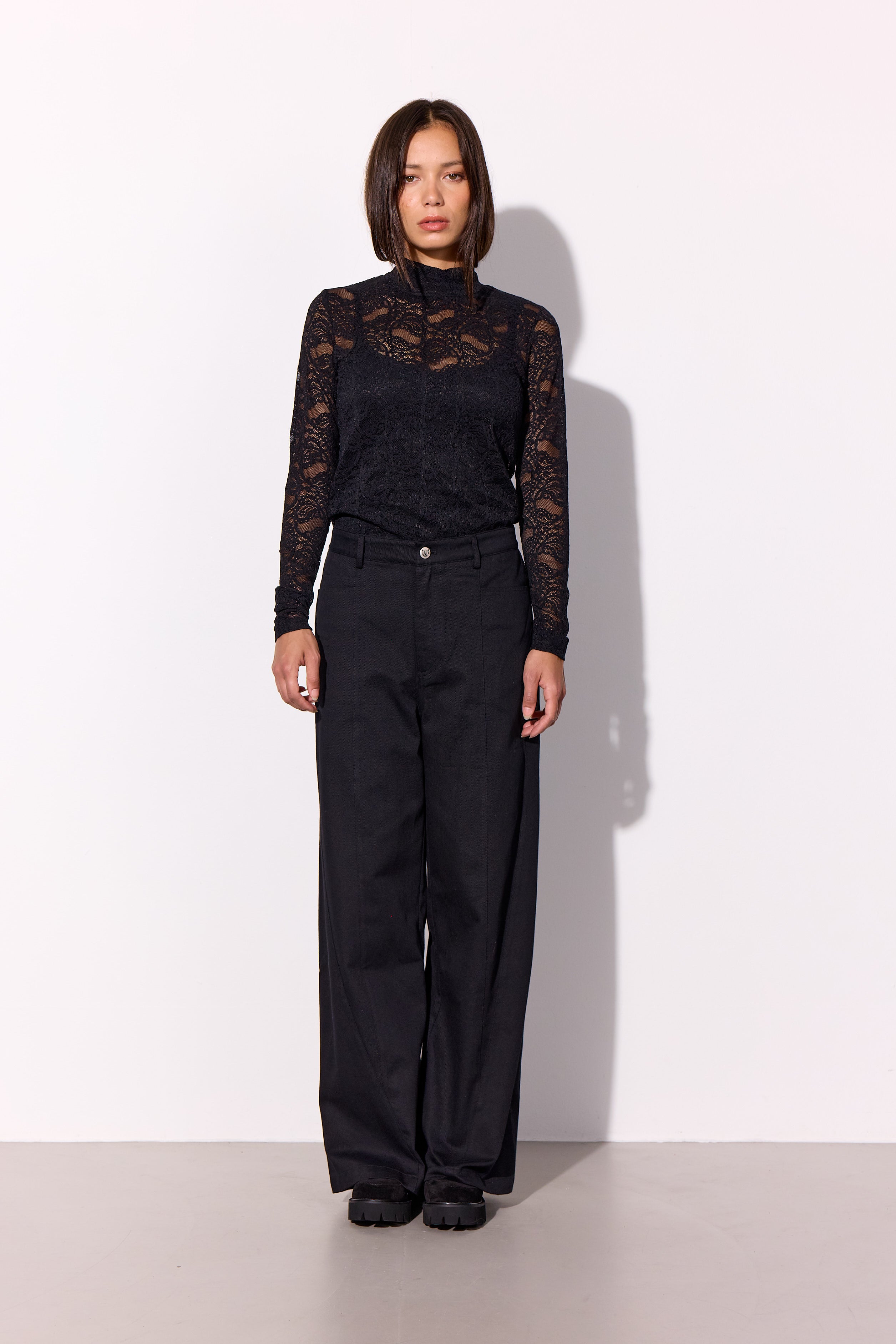 HUNKØN Camden Trousers Trousers Black