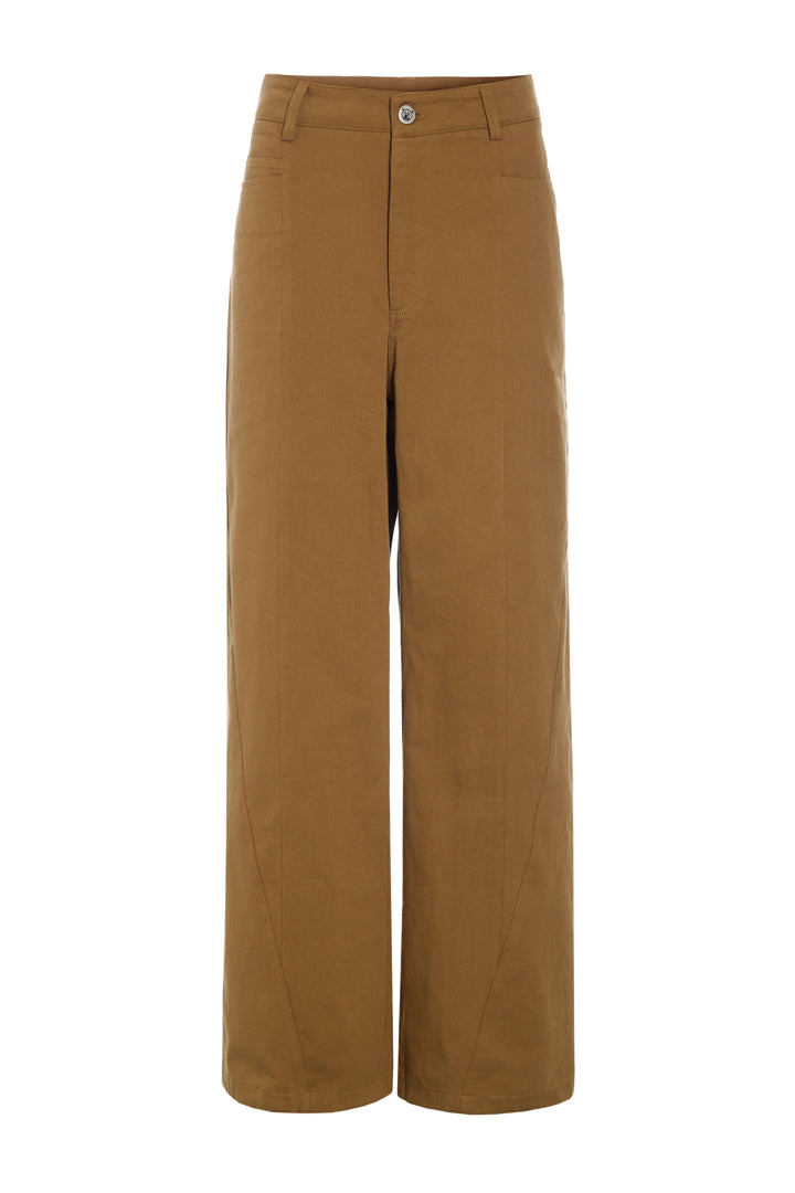 HUNKØN Camden Trousers Trousers Brown
