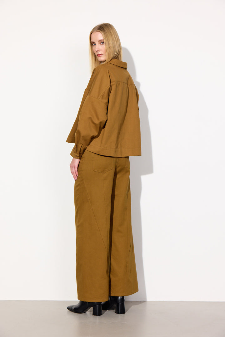 HUNKØN Camden Trousers Trousers Brown