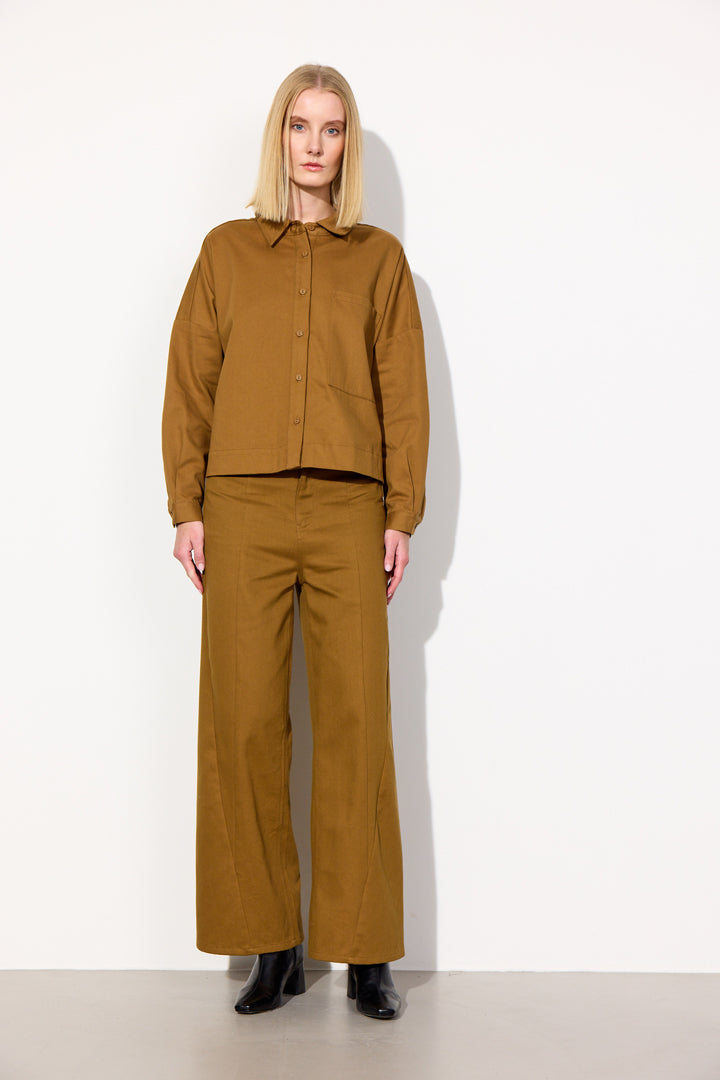 HUNKØN Camden Trousers Trousers Brown