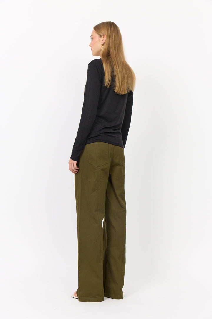 HUNKØN Camden Trousers Trousers Hunter Green
