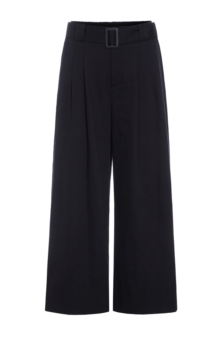 HUNKØN Camden Wide Trousers Trousers Black