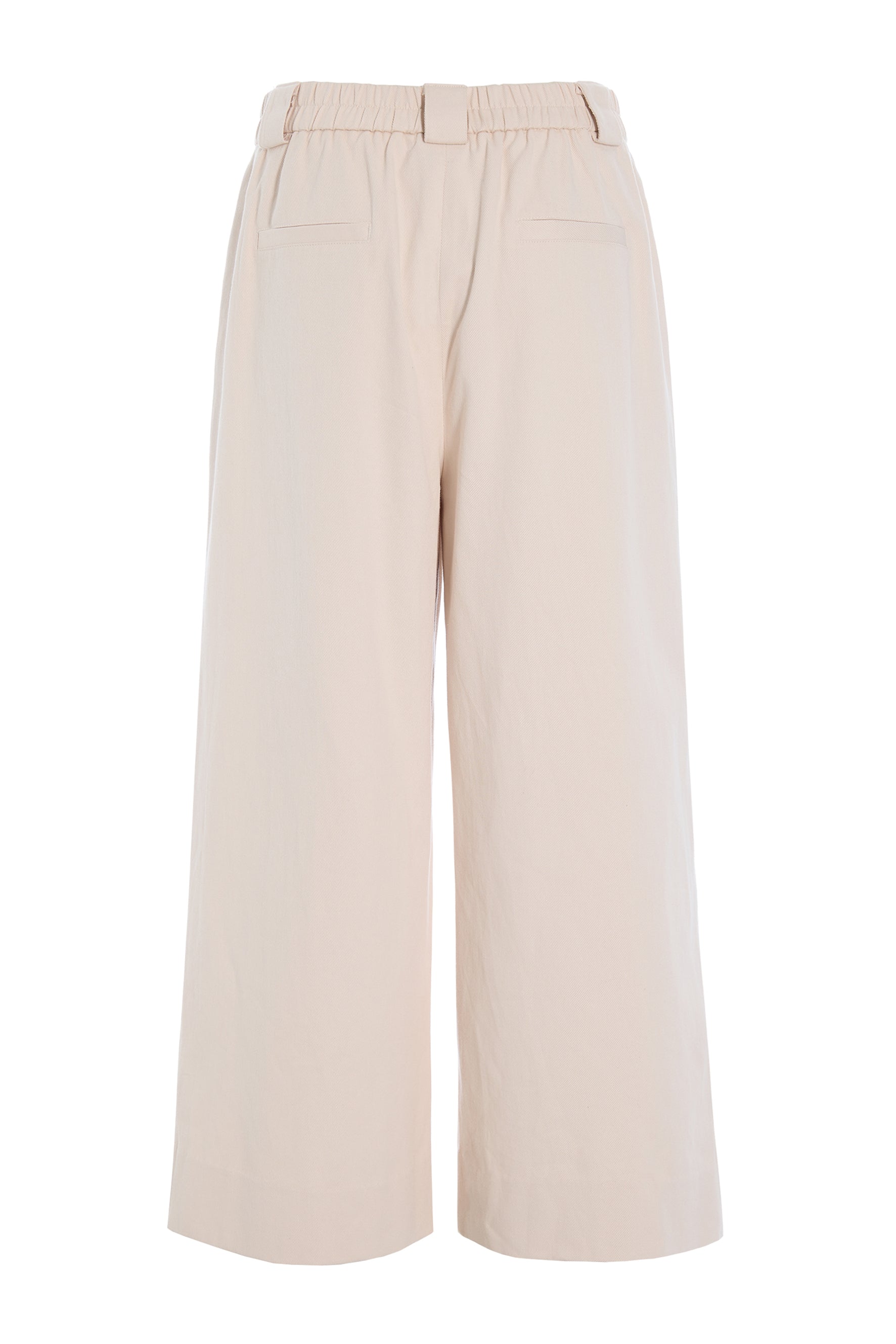 HUNKØN Camden Wide Trousers Trousers Cream