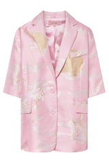 HUNKØN Carla Blazer Jackets Soft Pink