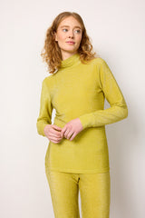 HUNKØN Cattia Blouse Blouses Golden lime