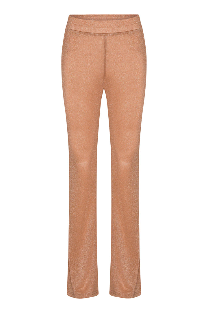 HUNKØN Cattia Trousers Trousers Burned Peach