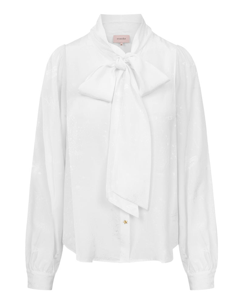 HUNKØN Celeste Shirt Shirts White