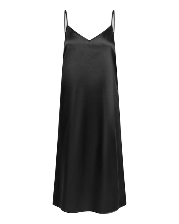 HUNKØN Chantal Slip Dress Dresses Black