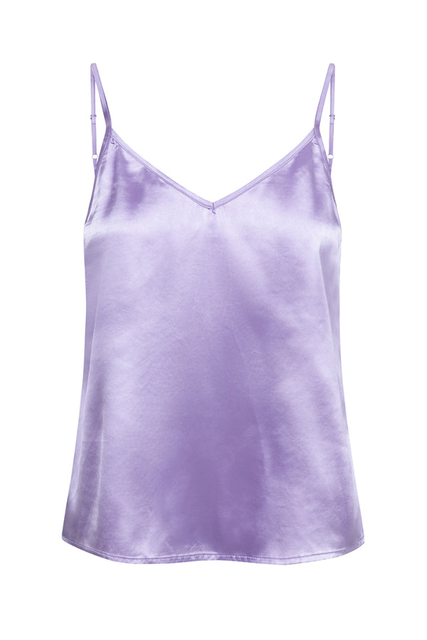 HUNKØN Chantal Slip Top Tops Lavender