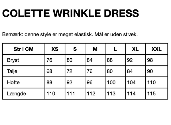 HUNKØN Colette Wrinkle Dress Dresses Rose Warp Speed Art Print