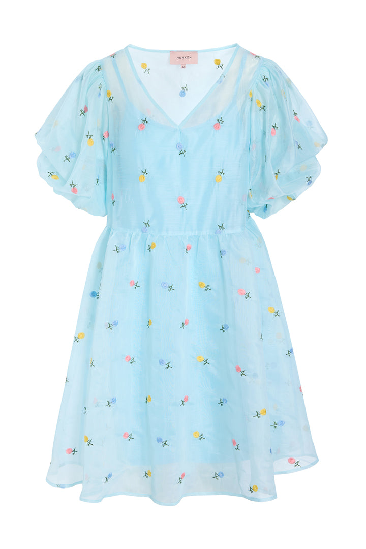 HUNKØN Conny Dress Dresses Blue