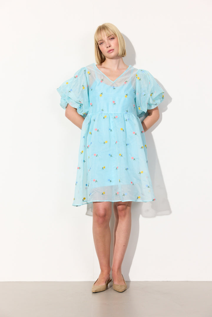 HUNKØN Conny Dress Dresses Blue