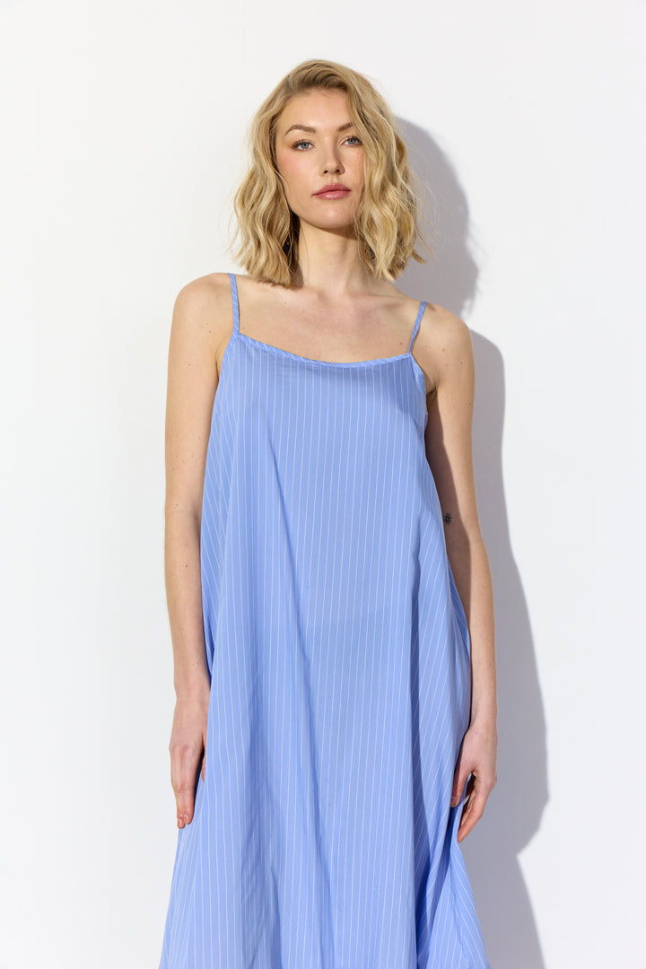 HUNKØN Cornelia Dress Dresses Blue