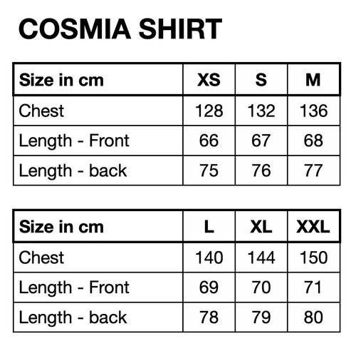 HUNKØN Cosmia Shirt Shirts Blue Showstopper Art Print