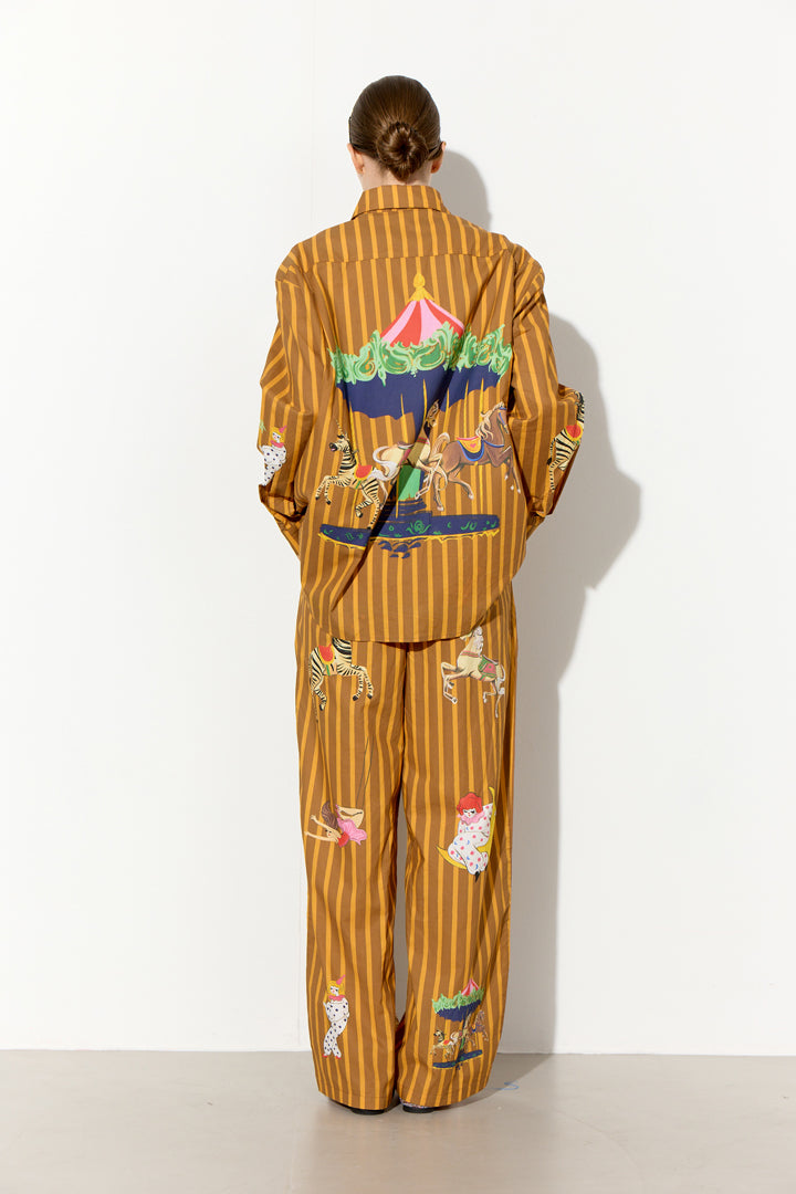 HUNKØN Cosmia Trousers Trousers Caramel Showstopper Art Print