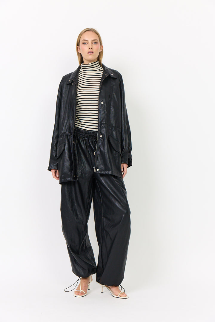 HUNKØN Daniela Trousers Trousers Black
