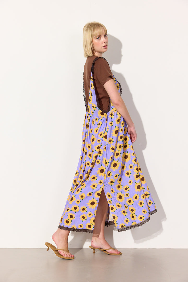 HUNKØN Darlene Dress Dresses Lavender