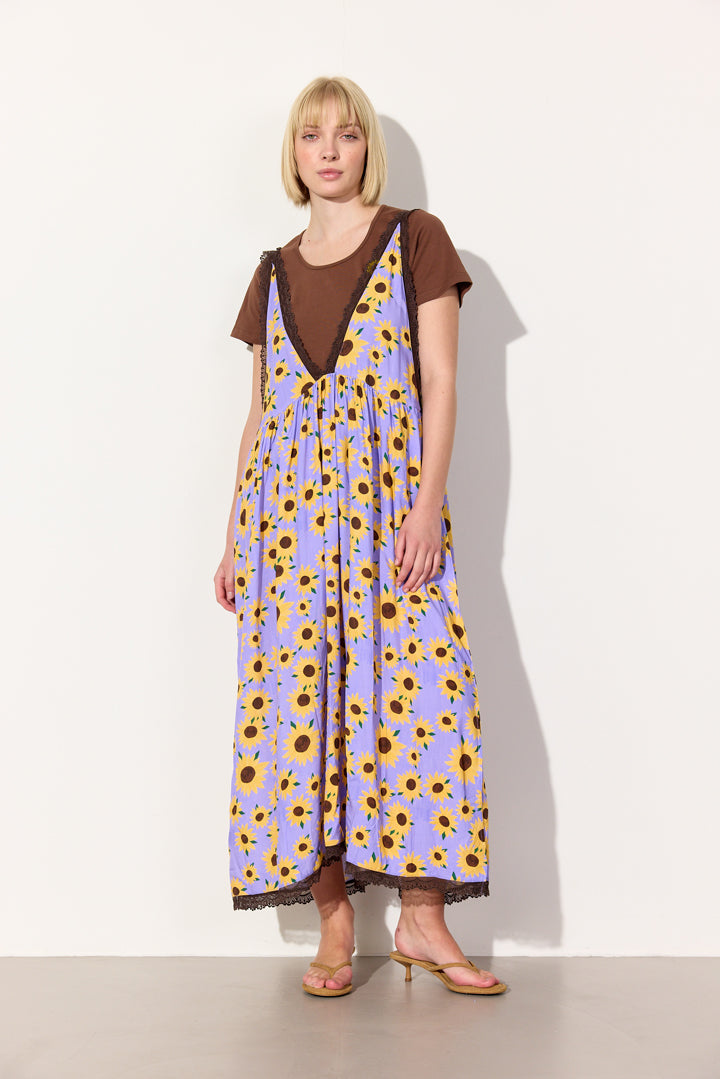 HUNKØN Darlene Dress Dresses Lavender