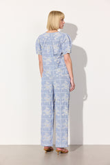 HUNKØN Ditte Top Tops Blue